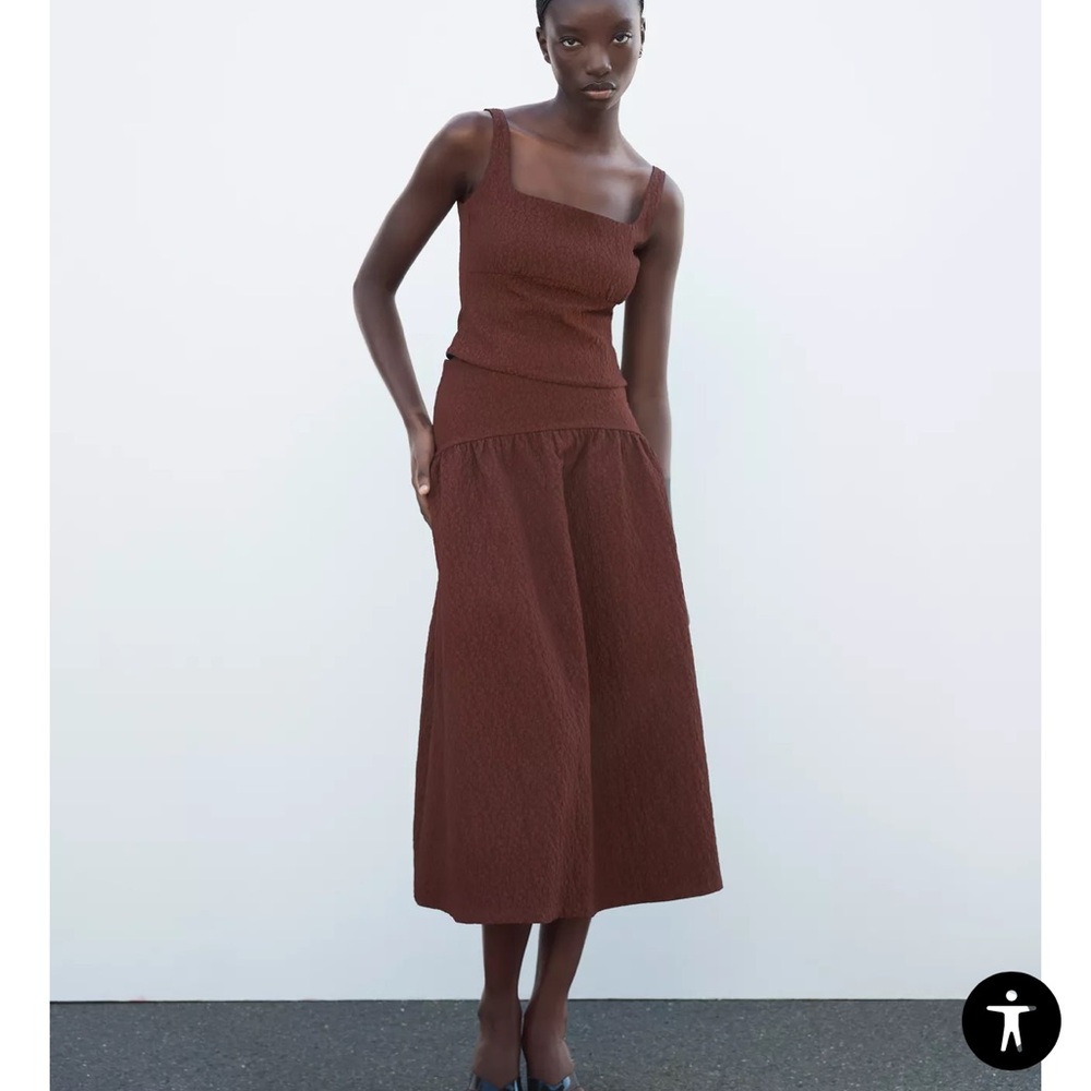 Zara Elegant Brown coords set